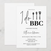 I do Barbecue Couple Shower Kaart (Voorkant / Achterkant)