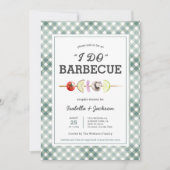 I DO Barbecue Zomer Bruiloft Shower Uitnodiging (Voorkant)