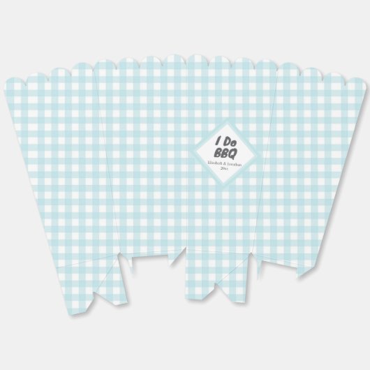 I Do BBQ Bedankdoosjes (Ongevouwen)