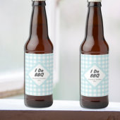 I Do BBQ Bier Etiket