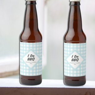 I Do BBQ Bier Etiket