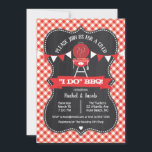 I DO BBQ Chalkboared Wedding Engagement Party Kaart<br><div class="desc">Dit ontwerp is voorzien van een barbecuesgrill en een pennantbanner op een rode gingham- en krijtbordachtergrond. Klik de aanpassingsknoop voor meer opties om uw eigen douanetekst toe te voegen! De variaties van dit ontwerp, extra kleuren, evenals de coördinerende producten zijn beschikbaar in onze winkel, zazzle.com/store/doodlelulu. Neem contact met ons op...</div>