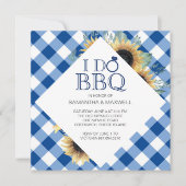 I Do BBQ Couples Shower Kaart (Voorkant)