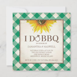 I Do BBQ Couples Shower Kaart