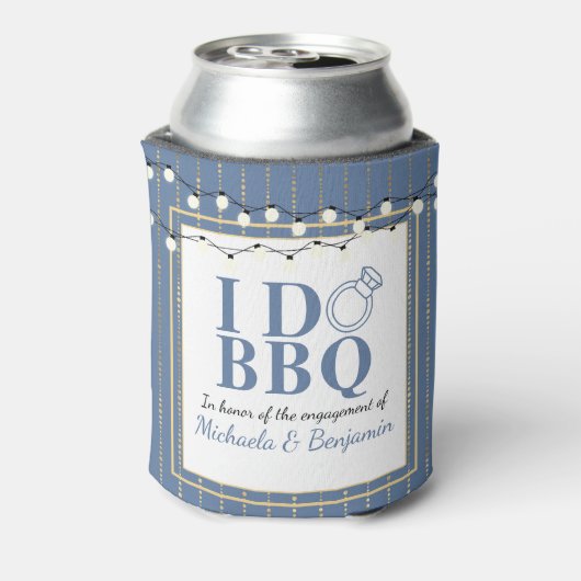 I Do BBQ Engagement Party Couples Shower Blikjeskoeler