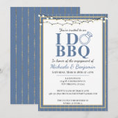 I Do BBQ Engagement Party Couples Shower Kaart (Voorkant / Achterkant)
