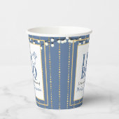 I Do BBQ Engagement Party Couples Shower Papieren Bekers (Links)