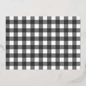 I Do BBQ Engagement Party Gold Folie Uitnodiging (Achterkant)