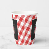I Do BBQ Paper Cup - Custom Papieren Bekers (Rechts)
