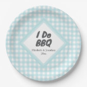 I Do BBQ Papieren Bordje (Voorkant)