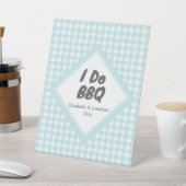 I Do BBQ Reclamebord Met Voetstuk (Insitu)