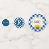 I Do BBQ Verloving Shower Confetti (Voorkanten)