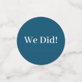 I Do BBQ Verloving Vrijgezellenfeest Confetti (Kleine voorkant)