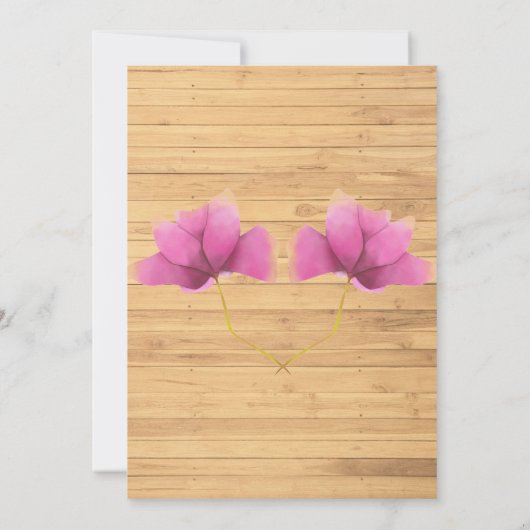 I DO BBQ verlovingsfeest string lichten rustiek Kaart (Achterkant)