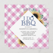 I Do BBQ Vrijgezellenfeest Kaart (Voorkant / Achterkant)