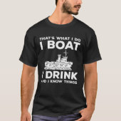 I Do Boating T-shirt (Voorkant)