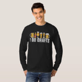i do crafts beer beer  dad do crafting beer brewer t-shirt (Voorkant volledig)
