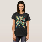 I Do Crazy Things With My Violin Crazy Violin Play T-shirt (Voorkant volledig)