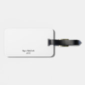 I Do Crew Bachelorette-feest Bagagelabel (Achterkant horizontaal)