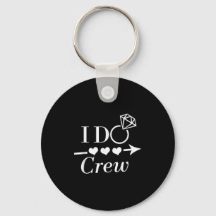 I Do Crew Bachelorette Party Bruids Bruiloft Match Sleutelhanger