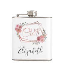 I Do Crew Roze Bloemige Roze Bloemen Groenelemente