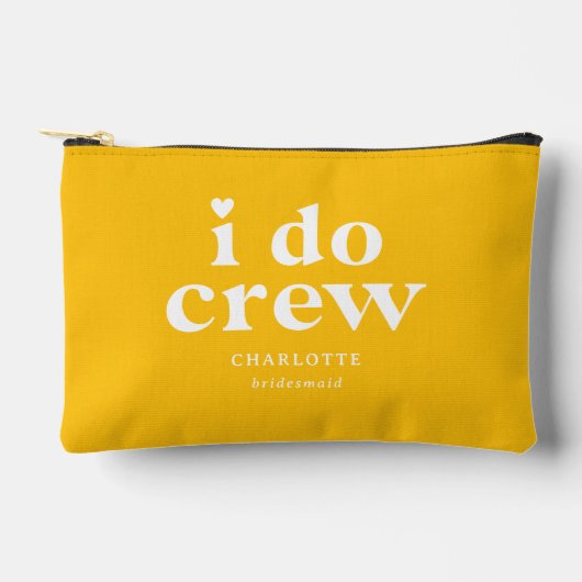 I Do Crew Trouwfeest Bruidsmeisje Cadeau Etui (Voorkant)