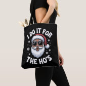 I Do It For The Hos Christmas African American  Tote Bag (Dichtbij)