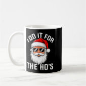 I Do It For The Hos Funny Inappropriate Christmas Koffiemok (Links)