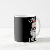 I Do It For The Santa Ugly Christmas Sweater Koffiemok (Voorkant rechts)