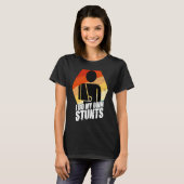 I Do My Own Stunts Broken Arm Injury T-shirt (Voorkant volledig)