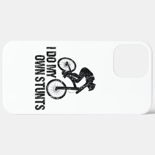 I Do My Own Stunts Downhill Biking Funny Case-Mate iPhone Case (Achterkant / Rechts)