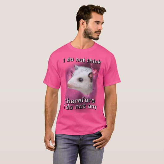 I do not think boy t-shirt (Voorkant volledig)