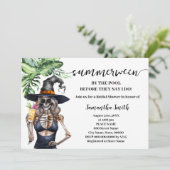 I do Party by the Pool Summerween Bridal Shower Kaart (Staand voorkant)