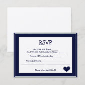 i do rsvp - marine kaartje (Voorkant / Achterkant)