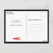 I DO Verloving Crawfish Boil Party Briefkaart (Achterkant)