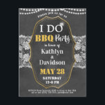 I DO Verloving Elegant Kant Chalkboard BBQ Party Uitnodiging Briefkaart<br><div class="desc">I DO Verloving Elegant Kant Chalkboard BBQ Party Invitation briefkaart. Vier uw speciale evenement met deze prachtige uitnodigingskaart. Alle teksten zijn vooraf voor u geregeld om gemakkelijk en snel te personaliseren met uw eigen gegevens.</div>
