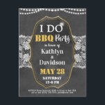I DO Verloving Elegant Kant Chalkboard BBQ Party Uitnodiging Briefkaart<br><div class="desc">I DO Verloving Elegant Kant Chalkboard BBQ Party Invitation briefkaart. Vier uw speciale evenement met deze prachtige uitnodigingskaart. Alle teksten zijn vooraf voor u geregeld om gemakkelijk en snel te personaliseren met uw eigen gegevens.</div>