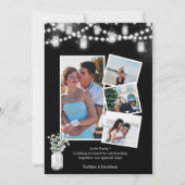 I DO Verloving Eucalyptus Groen BBQ Party Kaart (Achterkant)