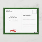 I DO Verloving Seafood Party Invitation Briefkaart (Achterkant)