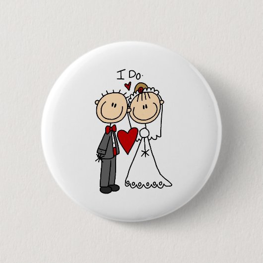 I Do Wedding Ceremony Button (Voorkant)