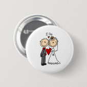 I Do Wedding Ceremony Button (Voorkant /achterkant)