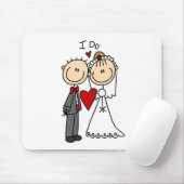 I Do Wedding Ceremony Mousepad Muismat (Met muis)