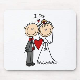 I Do Wedding Ceremony Mousepad Muismat