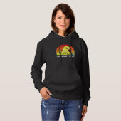 I Do What I Want Parrot I Yellow Indian Ringneck Hoodie (Voorkant volledig)