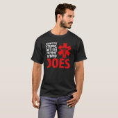 I dodn't fix stupid, but I do fix Ambulance Parame T-shirt (Voorkant volledig)