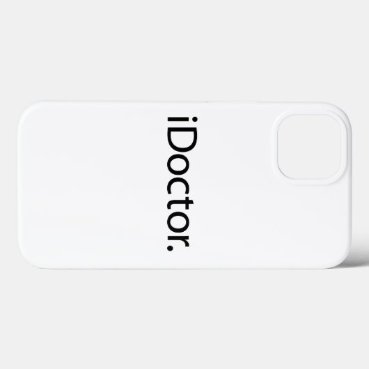 i Dokter (iDoctor) Case-Mate iPhone Case (Achterkant (horizontaal))