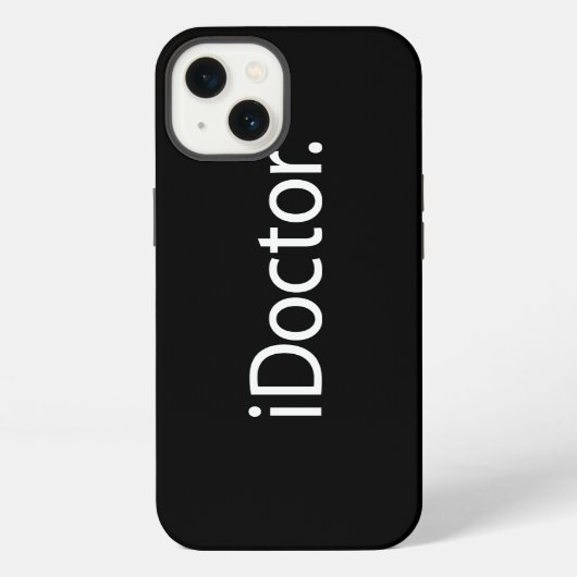 i Dokter (iDoctor) iPhone Hoesje (Achterkant)