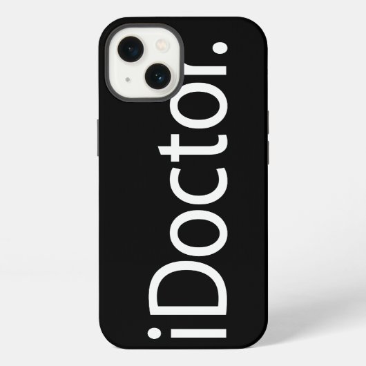 i Dokter (iDoctor) iPhone Hoesje (Achterkant)