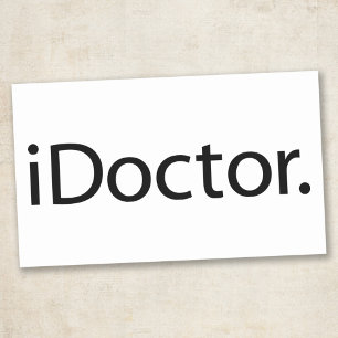 i Dokter (iDoctor) Rechthoekige Sticker