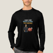 I Don’t Care Enough – Sarcastic Brain Humor Design Tri-Blend Shirt (Voorkant volledig)